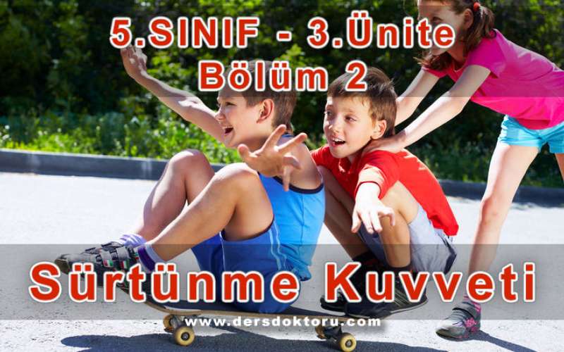 Sürtünme Kuvveti