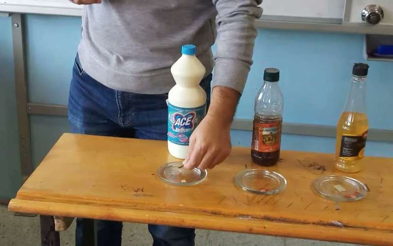 Asit ve Baz Deneyi - Turnusol Kağıdı