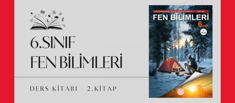 Maarif Modeli 6.Sınıf Fen Bilimleri Ders Kitabı - 2.Kitap PDF İndir
